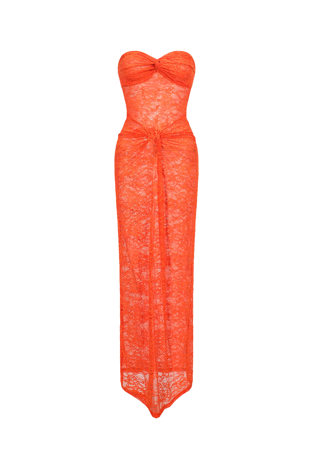 Selien Sleeveless Lace Maxi Dress	