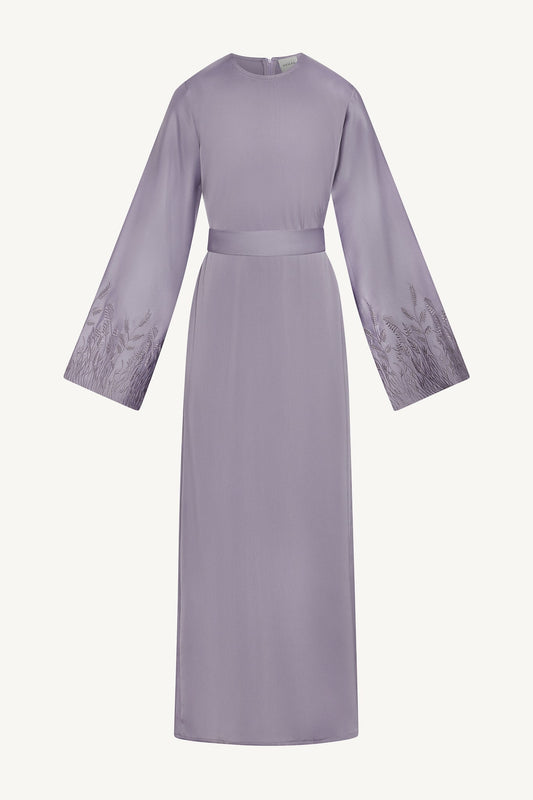Ascia Embroidered Dress (Girls) - Lilac