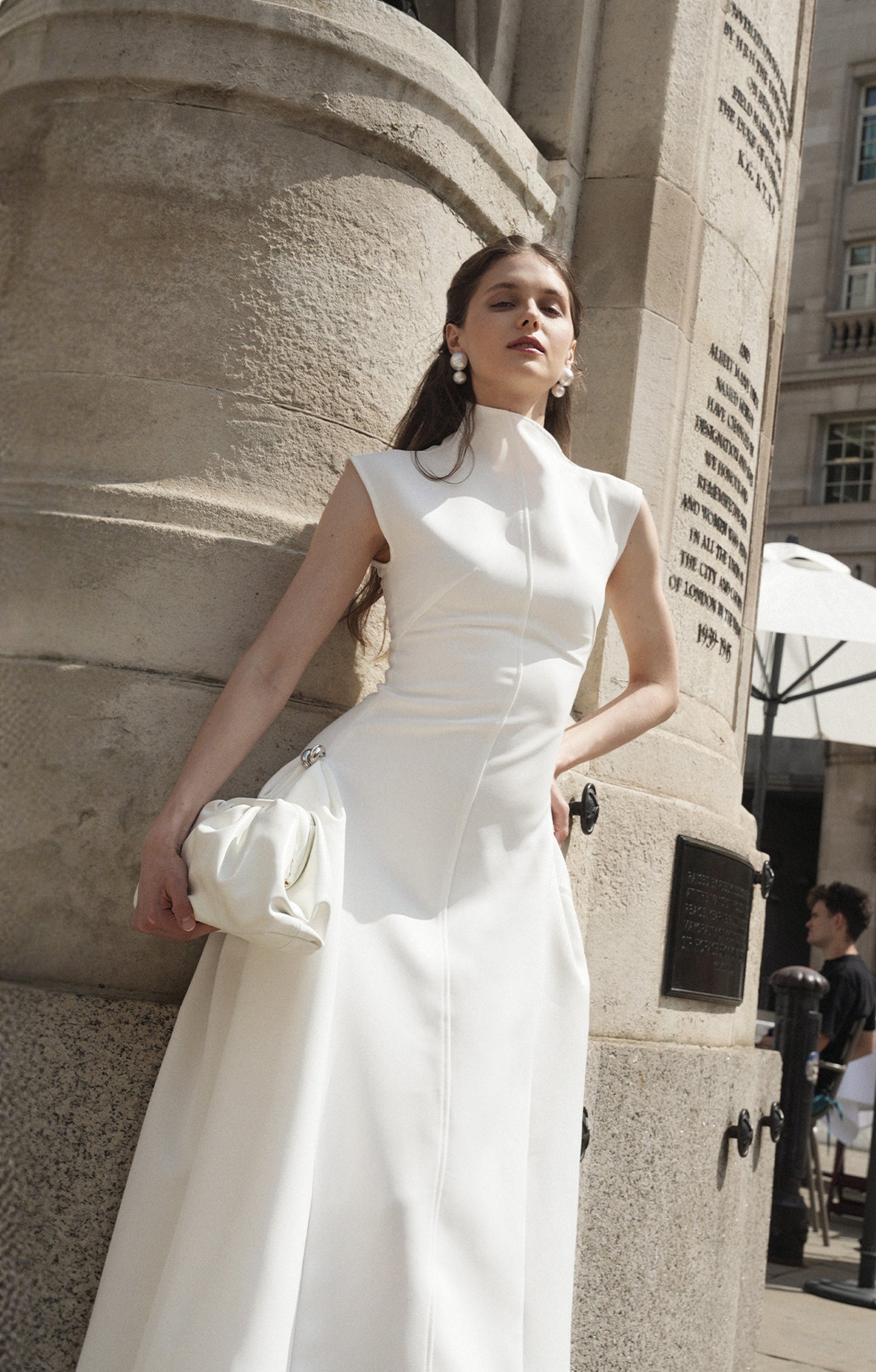 Paca Choker Sleeveless Maxi Dress	