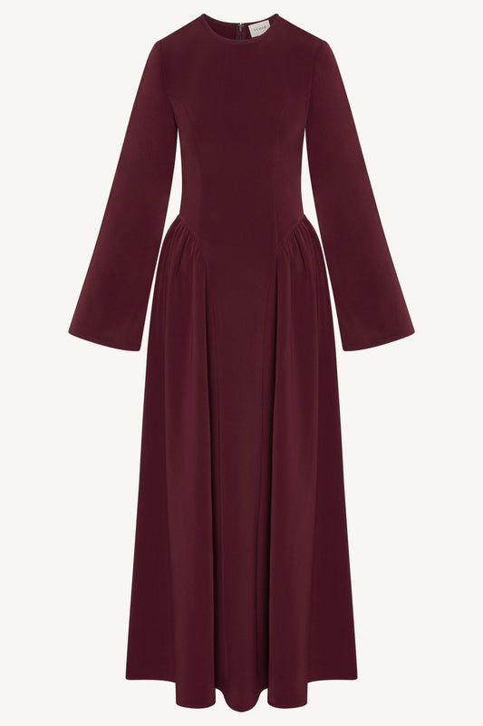 Kendall Maxi Dress - Cherry Lacquer