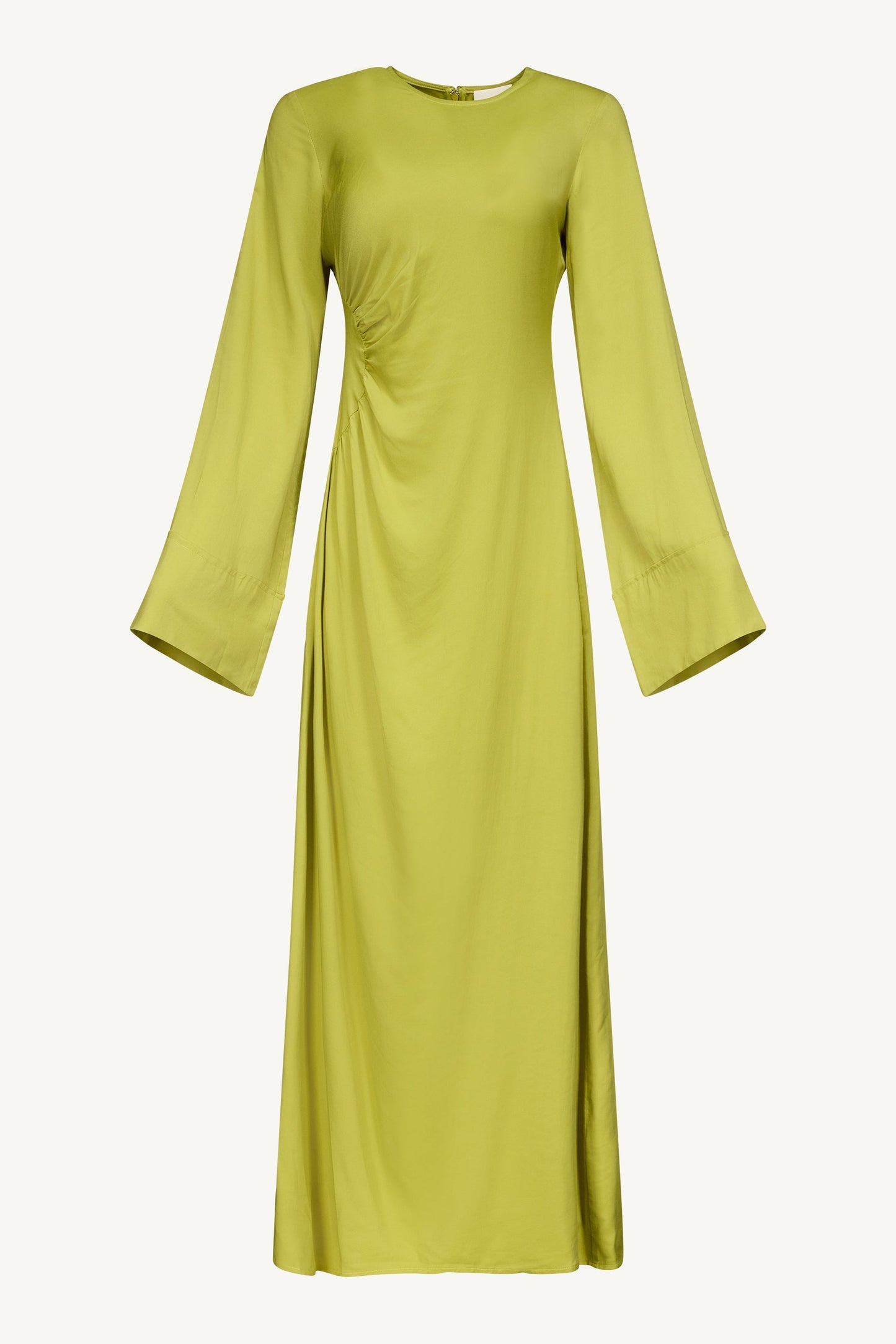 Mais Asymmetric Maxi Dress - Pear