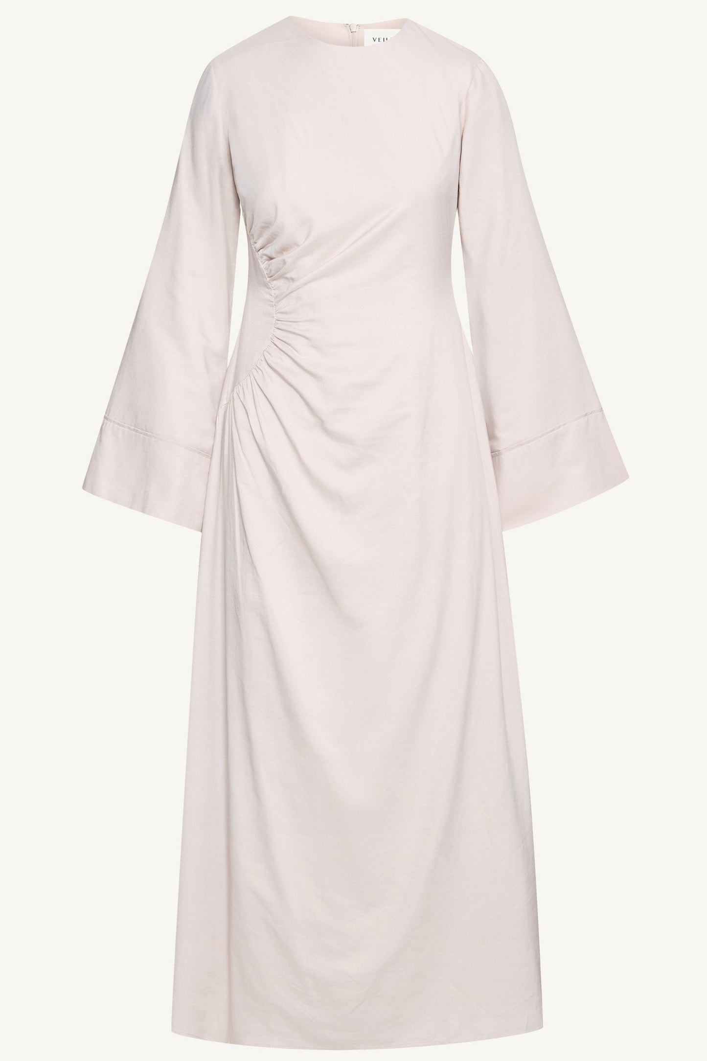 Mais Asymmetric Maxi Dress - Soft Pink