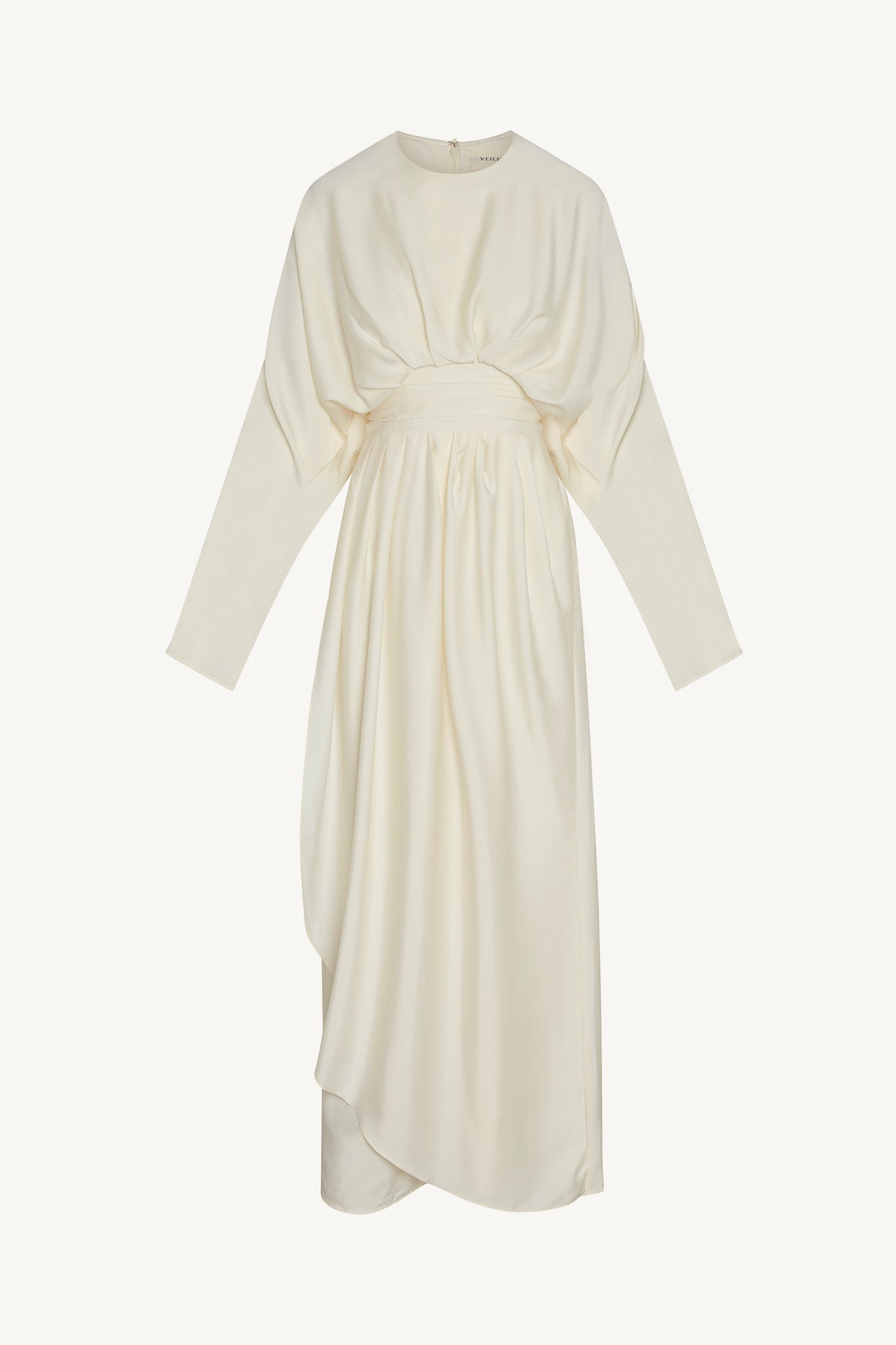 Maleeka Drape Maxi Dress - Moonlight