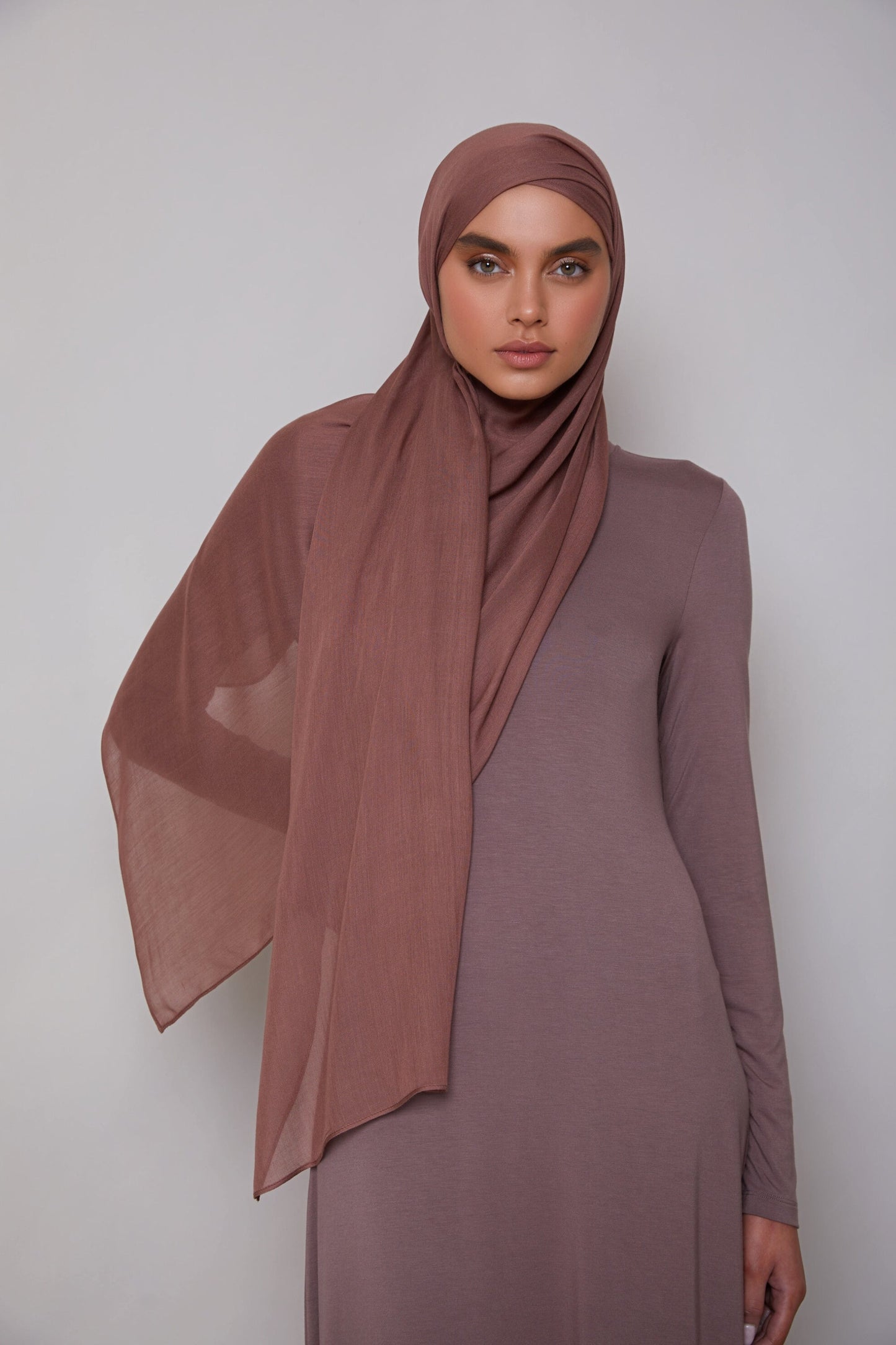 Modal Hijab - Pecan