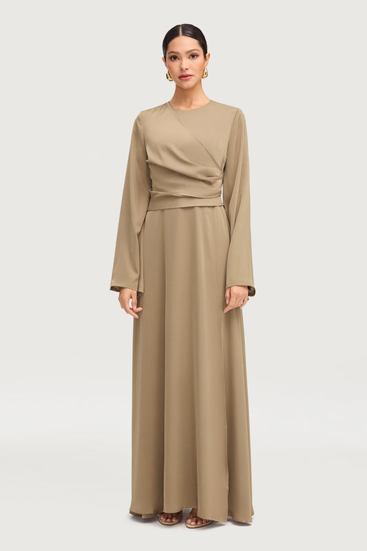 Suhayla Maxi Dress - Dried Sage